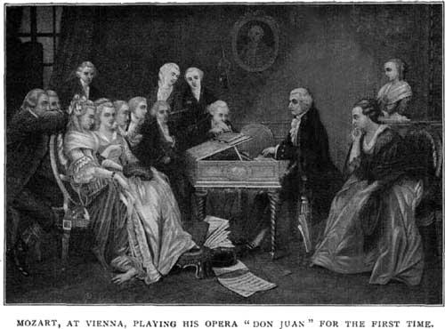 Mozart suona la sua opera a Vienna, Project Gutenberg text 10957.