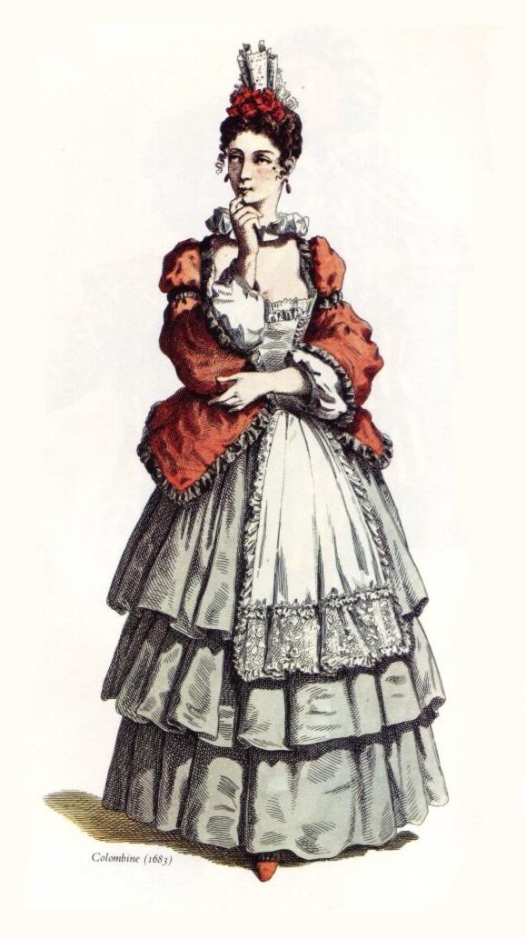 Maurice Sand, Colombina, Masques et bouffons (Comedie Italienne). Paris, Michel Levy Freres, 1860.
