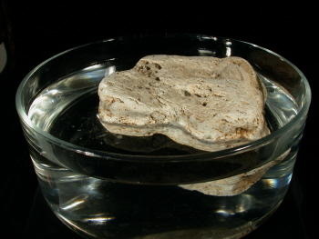 Bimsstein. © Sammlung Institut f. Geologische Wissenschaften, FU Berlin