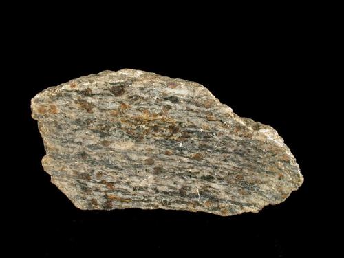 Granat-Glimmerschiefer. © Sammlung Institut f. Geologische Wissenschaften, FU Berlin