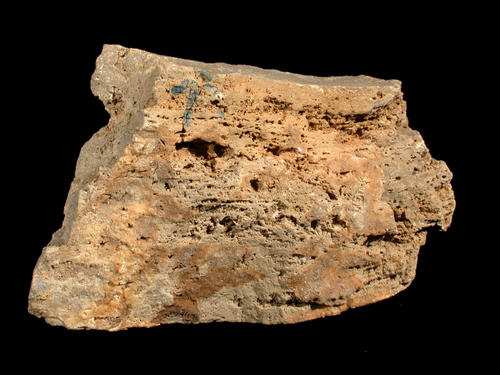 Dolomit, Breite des Handstücks 8 cm. © Sammlung Institut für Geologische Wissenschaften, FU Berlin