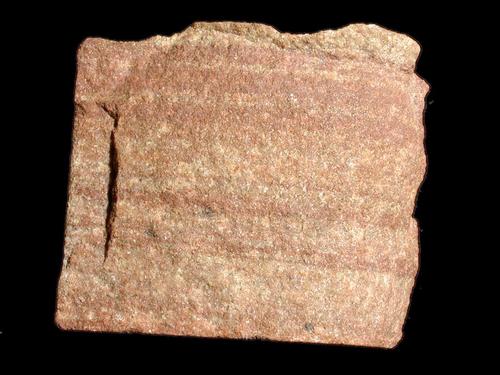 Quarzit, Bildbreite 10 cm. © Sammlung Institut für Geologische Wissenschaften, FU Berlin