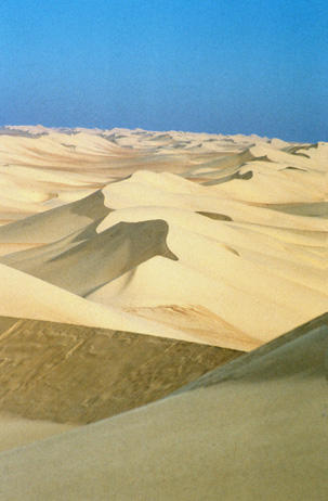 Dünenlandschaft (Bahariya, Ägypten). © D. Mertmann